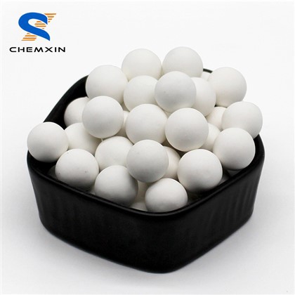 چگالی بالا 75 ٪ -90 ٪ توپ سرامیکی آلومینای بی اثر برای پشتیبانی کاتالیزور به عنوان حامل