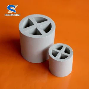 حلقه پارتیشن سرامیکی 80 میلی متری 100 میلی متری برای جاذب ستون ها